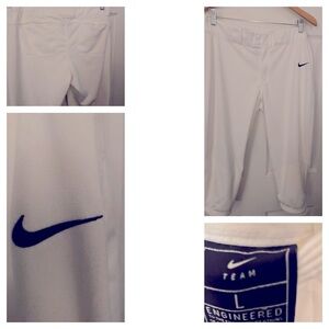 Nike White Softball pants. Excellent condition!